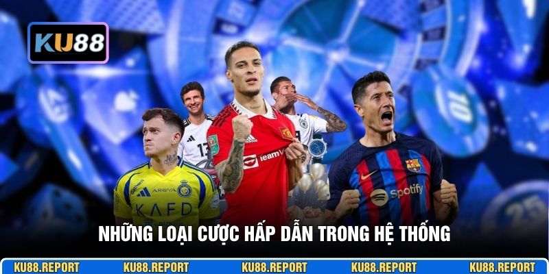 Những loại cược hấp dẫn trong hệ thống